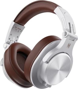 OneOdio Fusion A70 Zilver/Bruin – Draadloze Over-Ear Koptelefoon – DJ & Studio – Hi-Res Audio — thumbnail 16