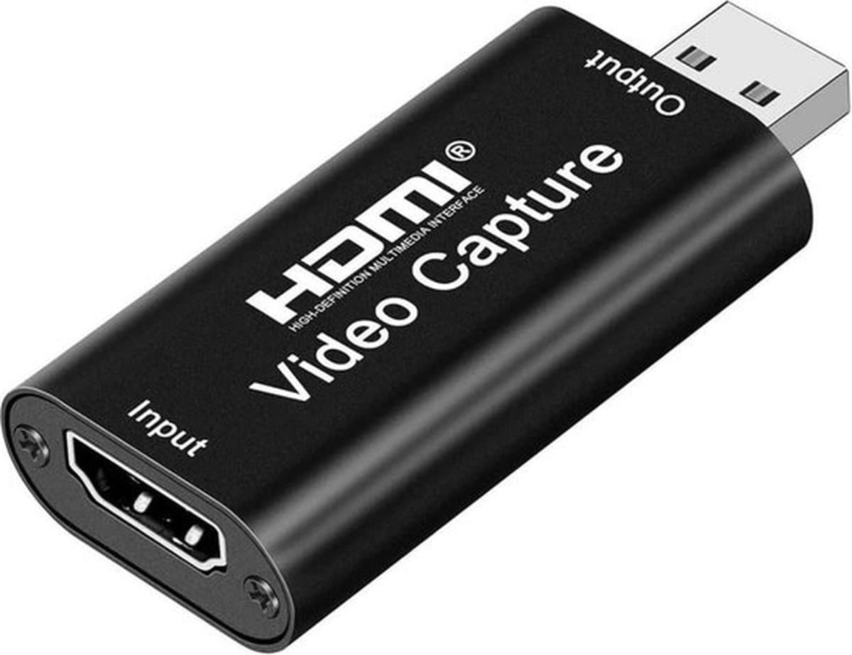 Earkings® Capture Card HDMI naar USB geschikt voor PlayStation, Xbox, Nintendo, Windows, MAC — afbeelding 1