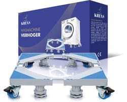 Krexs Wasmachine Verhoger - Meubelroller – Meubeltransporter - Meubelverplaatser – Met 4 wielen