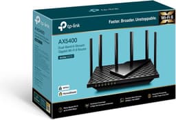 TP-Link Archer AX72 draadloze router gigabit ethernet dual-band (2.4 GHz / 5 GHz) zwart — thumbnail 3