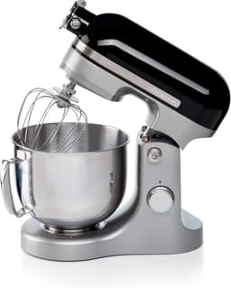 Ariete 1589/02 Moderna Keukenmixer - 1600 Watt - RVS - 11 snelheden - 5.5 liter - incl 3 accessoires - zwart — thumbnail 1