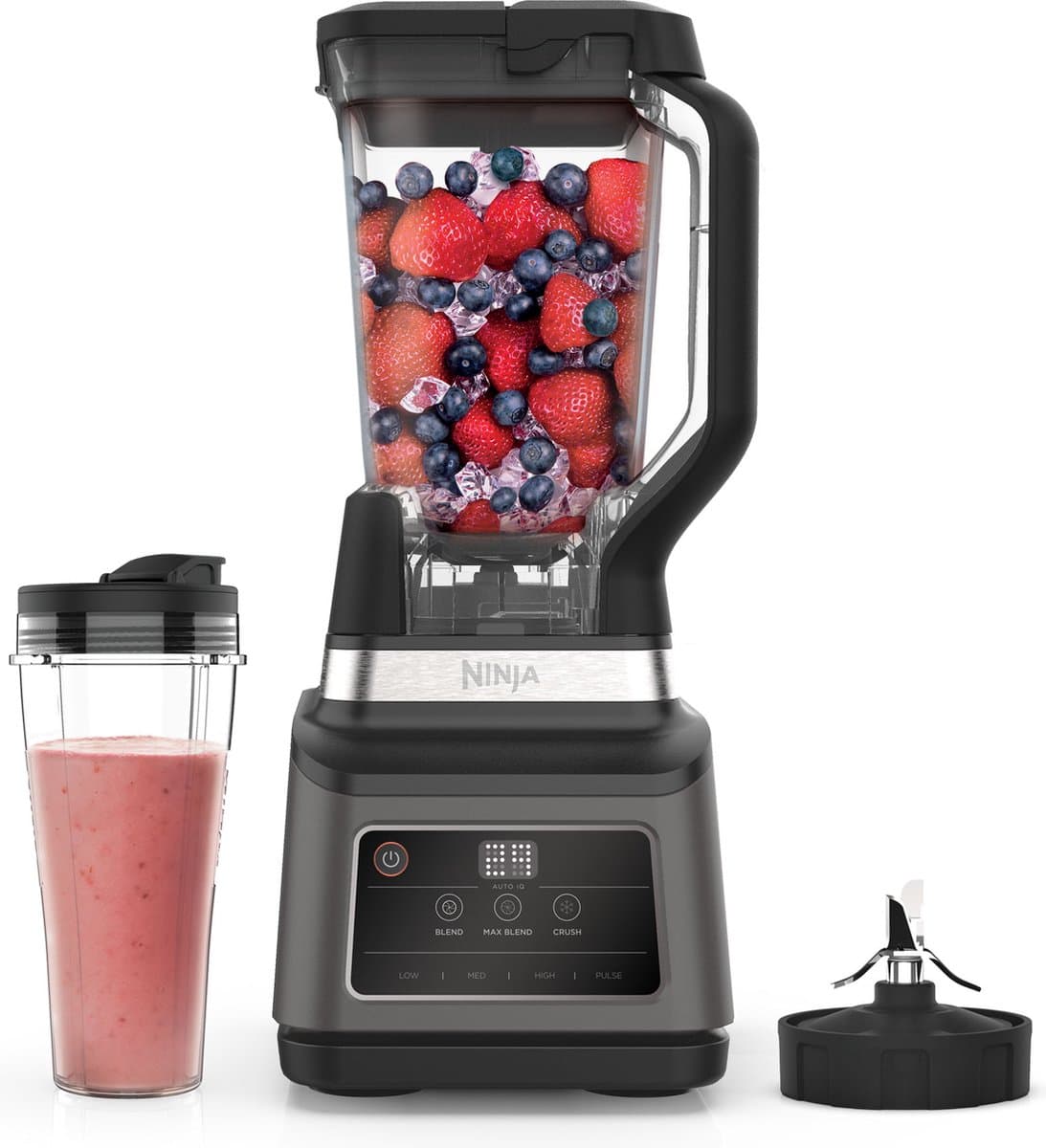 Ninja Foodi 2-in-1 Blender en Smoothie Maker - 1200 Watt - 2.1 Liter - IJsCrusher - Auto IQ - BN750EU — afbeelding 1