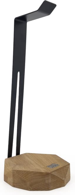 Industrial Living Koptelefoon Houder –Gaming Headset Stand  – Hoofdtelefoon Standaard Bureau– Hout - Metaal — thumbnail 2