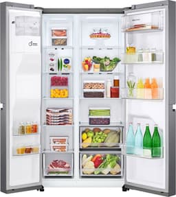 LG GSLV30DSXM Amerikaanse koelkast met 634L inhoud - Water- en ijsdispenser - Total No Frost - Inverter Compressor — thumbnail 3