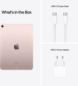 Apple iPad Air (2022) - 10.9 inch - WiFi + 5G - 256GB - Roze - 5e generatie — thumbnail 5