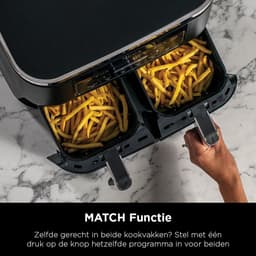 Ninja Dubbele Airfryer XXL - 7.6 Liter - 2020 Model - Dual Zone Technologie - AF300EU — thumbnail 3