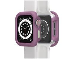 LifeProof Geschikt voor Apple Watch Case - Maat: 44mm - paars - hoesje - beschermhoes - protector - bescherming