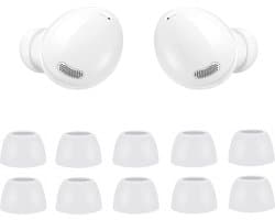 Oordopjes geschikt voor Samsung Galaxy Buds Pro - Samsung Galaxy Buds Pro tips - Samsung Galaxy Buds Pro vervanging tips - 5 paar oordopjes voor Samsung Galaxy Buds Pro - Wit / Medium