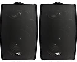 TIC ASP90-B - Premium Professional Terras Speakers 8Ω 70v 6.5” 160W (paar) - zwart
