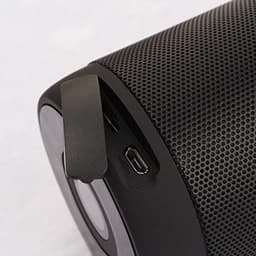 DrPhone T2 Pro – Draagbare Bluetooth Speaker – Bluetooth 5.0 - HD Gesprekken - IP5 Waterdicht – Zaklamp – 10 uur capaciteit – Eclipse Black — thumbnail 3
