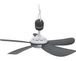 Eurotrail Plafond Ventilator - Charcoal — afbeelding 1