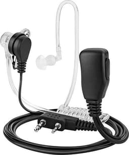 WiseGoods Luxe 2 Pin Headset Met Microfoon - Headsets - Mic - Oortje - Oortjes - Radio Accessoires - Tool - Tools Beveiliging — thumbnail 2