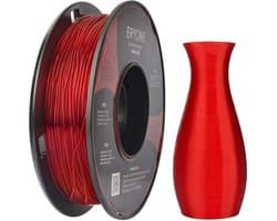 Eryone TPU Filament 1.75mm 500g Voor 3D Printer en 3D Pen Transparant Rood