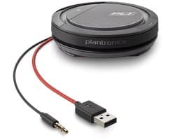 Plantronics Calisto 5200 USB-A & 3,5 mm Conferentieluidspreker USB-A, Jackplug Zwart