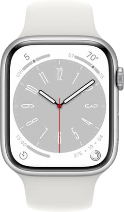 Apple Watch Series 8 - 41mm - Zilver Aluminium — thumbnail 1