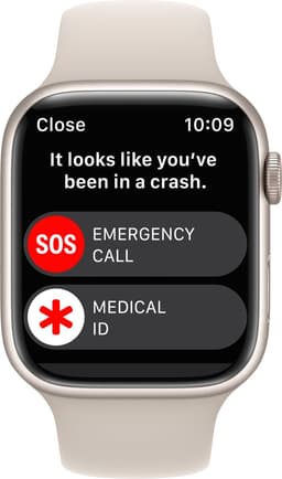 Apple Watch Series 8 - 4G - 45mm - Sterrenlicht Aluminium — thumbnail 4