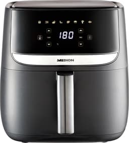 MEDION Airfryer MD10532 - 5,7 L - ca. 1700 W - 9 programma’s - Zwart — thumbnail 1