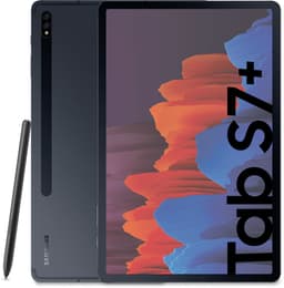 Samsung Galaxy Tab S7+ SM-T970 5G Snapdragon LTE 128 GB 31,5 cm (12.4") 6 GB Wi-Fi 6 (802.11ax) Android 11 Zwart — thumbnail 1