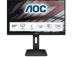 AOC Pro-line X24P1 computer monitor 61 cm (24") 1920 x 1200 Pixels WUXGA LED Zwart