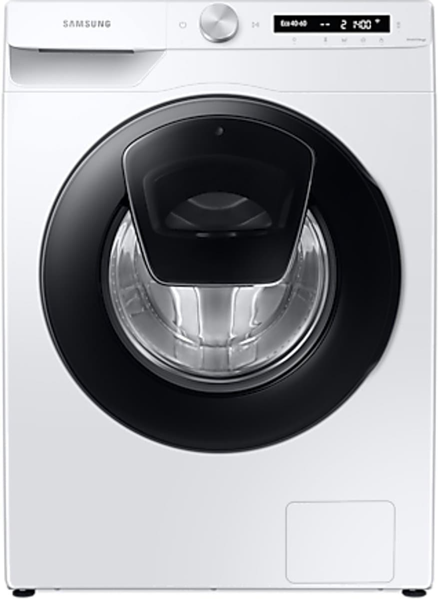 Samsung WW90T554AAW - Wasmachine - A klasse - Stoom - 9 Kg - Zelfreinigende wasmiddellade - AddWash - EcoBubble — afbeelding 1