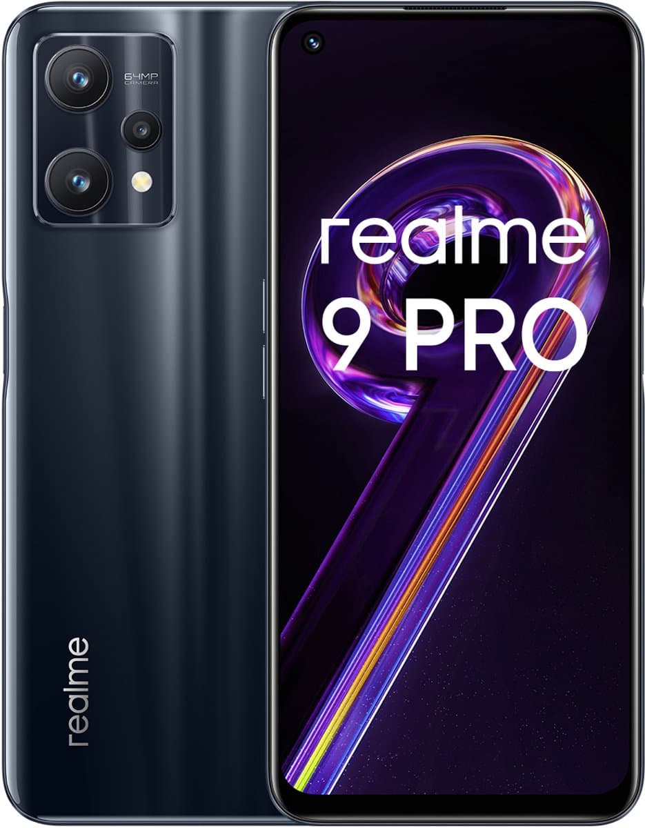 Realme 9 Pro 5G - 128GB - 8GB RAM - Zwart — afbeelding 1