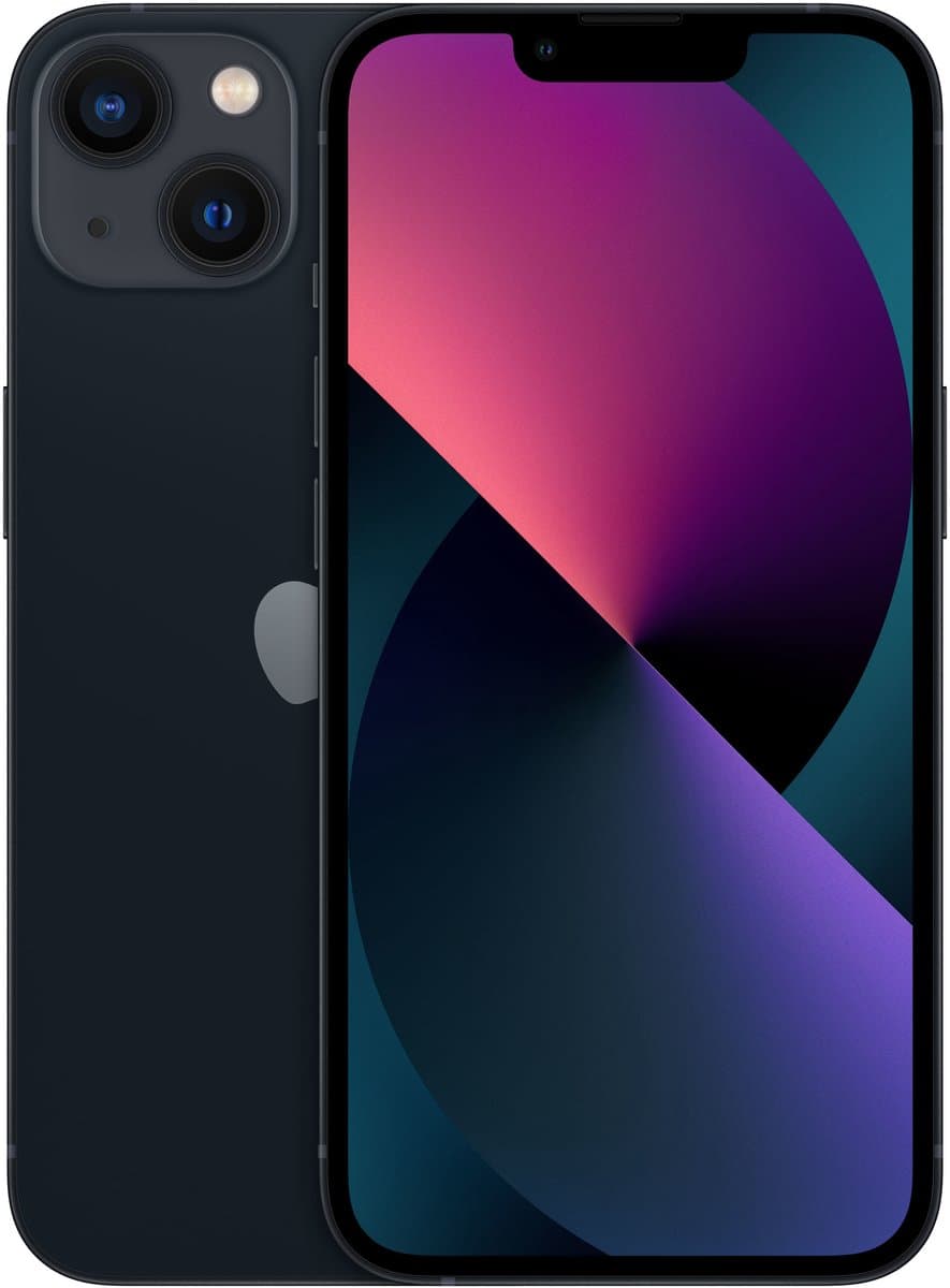 Apple - iPhone 13 5G - 256GB - Midnight — afbeelding 1