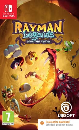 Ubisoft Rayman Legends: Definitive Edition Definitief Duits, Nederlands, Engels, Spaans, Frans, Italiaans, Portugees, Russisch Nintendo Switch — thumbnail 1