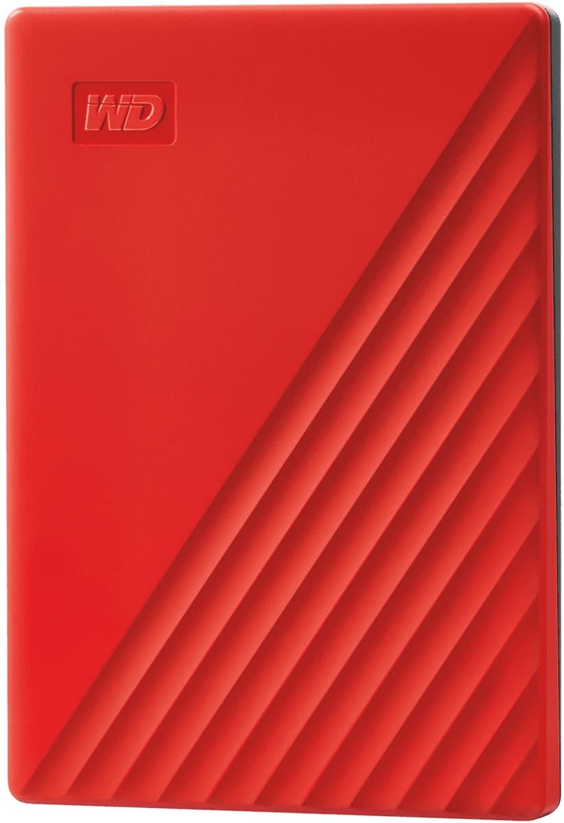 Western Digital My Passport - Externe harde schijf - 4 TB Rood — afbeelding 1