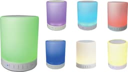 Denver BTL-30 - Bluetooth speaker met verlichting en radio - Wit — thumbnail 1