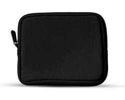 Coverzs 10 inch laptop accessoire etui geschikt voor muis, pennen, oplader en meer (zwart) – premium neopreen hoes met zachte binnenkant – waterbestendig en schokabsorberend - 10 inch