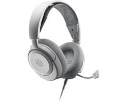 SteelSeries Arctis Nova 1 - Bedrade Gaming Headset - 3.5mm - PC, PlayStation, Xbox, Switch & Mobiel - Wit