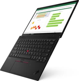 Lenovo ThinkPad X1 Nano Gen 1 Intel® Core™ i5 i5-1130G7 Laptop 33 cm (13") 2K Ultra HD 16 GB LPDDR4x-SDRAM 512 GB SSD Wi-Fi 6 (802.11ax) Windows 10 Pro Brits Engels Zwart — thumbnail 1