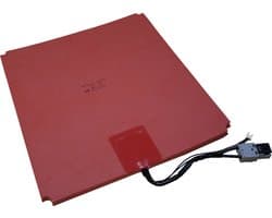 Renkforce Siliconen verwarmingselement verwarmingsmat + montage Geschikt voor: Renkforce RF2000 v2 RF2000v2-ET17 RF-376