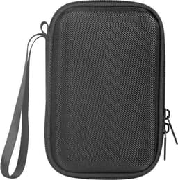 Hard Cover Opberghoes geschikt voor JBL GO 3 - Beschermhoes Travel Case Hoes Opbergtas - Zwart/grijs — thumbnail 2