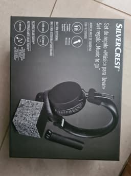 Silvercrest Geschenkset Koptelefoon - Powerbank - Bluetooth speaker - Zwart - Cadeau — thumbnail 2