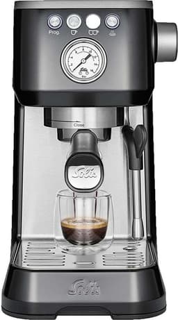 Solis Barista Perfetta Plus 1170 V2 Pistonmachine - Espressomachine - Koffiemachine met Bonen - Zwart — thumbnail 1