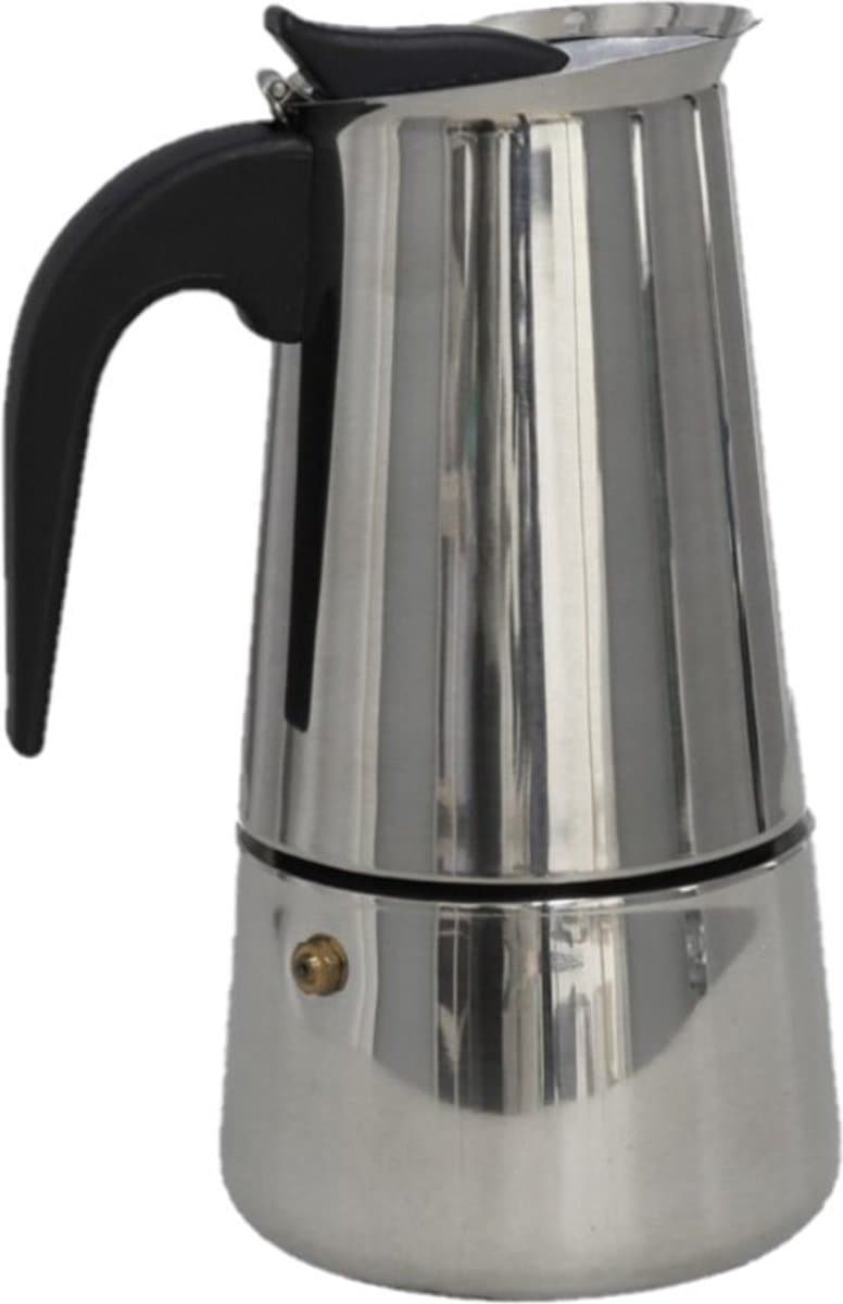 Gerimport Cafetière 2,3 Liter 20 X 12 Cm Staal Zilver — afbeelding 1