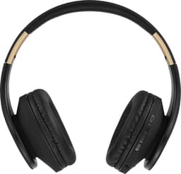 PowerLocus P2 - Draadloze Over-Ear Koptelefoon Inklapbaar - Bluetooth Hoofdtelefoon - Met microfoon – Headphone - Micro SD mode – Incl. Carry Case - Upgrade Zwart/Goud — thumbnail 2