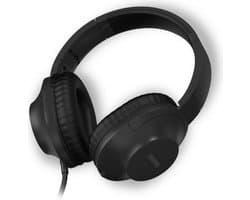 Qware Sound - Koptelefoon Kinderen – Koptelefoon Volwassenen - Koptelefoon Bedraad - Wired - Kabel - Headphone - Zwart