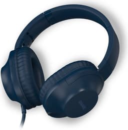 Qware Sound - Koptelefoon Kinderen – Koptelefoon Volwassenen - Koptelefoon Bedraad - Wired - Kabel - Headphone - Blauw — thumbnail 1