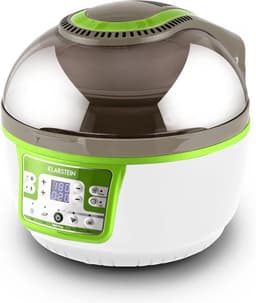 VitAir Turbo hetelucht friteuse groen-wit 1400w grillen bakken 9l — thumbnail 2