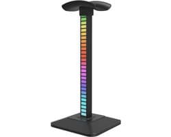 Livano Koptelefoon Hanger - Headset Standaard - Houder - Stand - Gaming - Zwart