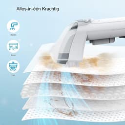 Vlekkenreiniger - Tapijtreiniger - Reinigingsmachine - Draagbare Nat- en Droogzuiger - non-onafhankelijke tank voor Stoffen Banken/Gordijnen/Kussens - Tapijtreiniger Stofzuiger - Bankreiniger - met Extra Borstels — thumbnail 3