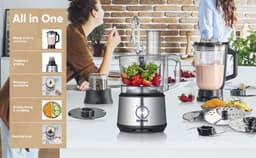Severin KM 3892 Miltifunctionele Keukenmachine - Foodprocessor 1200W — thumbnail 4