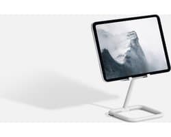 Bouncepad Go verstelbare, universele tablet houder, wit