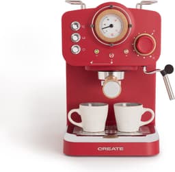 CREATE - Espresso-koffiezetapparaat - Rood - THERA RETRO — thumbnail 1
