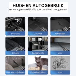 Cyclone Kruimeldief - Kruimeldief Snoerloos Best Verkocht - Oplaadbaar voor Auto - Handheld Krachtige Draadloze Auto Stofzuiger - Mini Stofzuiger voor Auto — thumbnail 5