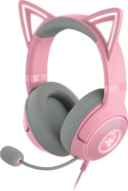 Razer Kraken Kitty V2 - Gaming Headset - 7.1 Surround - RGB - Roze — thumbnail 1