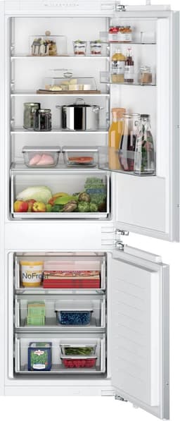 Siemens iQ100 KI86NNFE0 koel-vriescombinatie Ingebouwd 260 l — thumbnail 1