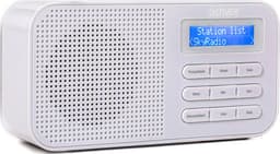 Denver DAB Radio - Noodradio / Noodpakket - Batterijen & Netstroom - Keukenradio - Draagbare Radio - DAB42 - Wit — thumbnail 1